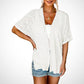 🌼 SOMMER-SONDERANGEBOT 50% RABATT! ✨ Kurzarm-Strickjacke – Fließend, Leicht, Vielseitig, 2026 Stil ☀️