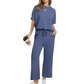 🔥50% RABATT! Damen Set: Weiches Oberteil + weite Hose – Lässig, komfortabel & vielseitig