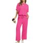 🔥50% RABATT! Damen Set: Weiches Oberteil + weite Hose – Lässig, komfortabel & vielseitig