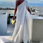 Elegantes, asymmetrisches One-Shoulder-Maxikleid für Damen