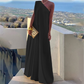 Elegantes, asymmetrisches One-Shoulder-Maxikleid für Damen