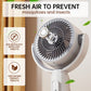 🎊Sommeraktion: 55 % Rabatt und versandkostenfrei🌀✨Motor Standventilator, 20dB sehr leiser Ventilator, 30m Wurfweite, 2465m³/h Luftvolumen, Fan mit Fernbedienung & Kühlung