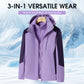 📢50% RABATT!!!⏰ Damen 3-in-1 Outdoor-Jacke mit Dreifach-Schutz - in verschiedenen Farben erhältlich
