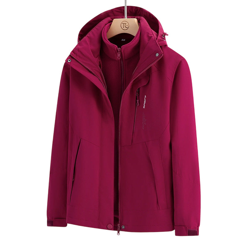 📢50% RABATT!!!⏰ Damen 3-in-1 Outdoor-Jacke mit Dreifach-Schutz - in verschiedenen Farben erhältlich