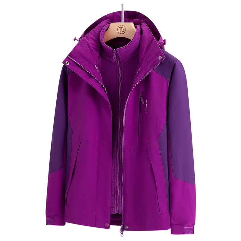 📢50% RABATT!!!⏰ Damen 3-in-1 Outdoor-Jacke mit Dreifach-Schutz - in verschiedenen Farben erhältlich