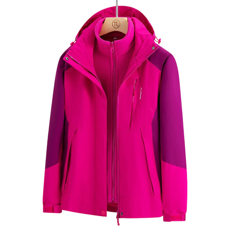 📢50% RABATT!!!⏰ Damen 3-in-1 Outdoor-Jacke mit Dreifach-Schutz - in verschiedenen Farben erhältlich