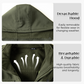 Gefüttertes winddichtes Herren-Set: Jacke und Hose