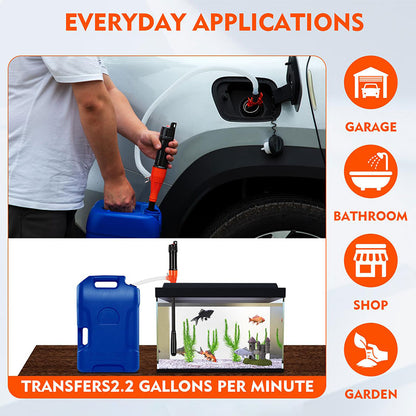 📢📢50 % Rabatt!!⏰ Tragbare Elektrische Mehrzweck-Umfüllpumpe – Schnelles Umfüllen, Automatischer Stopp & Für Flüssigkeiten wie Kraftstoff/Wasser/Öl ⛽