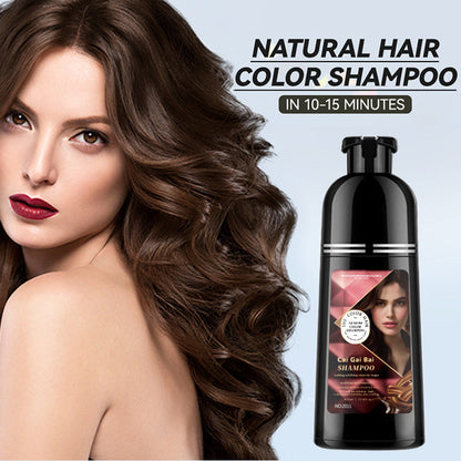 🍎 JETZT 50 % RABATT!✨ Sofortige Haarfärbeshampoo mit Kräuterextrakten für Männer & Frauen