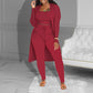 🔥Solange der Vorrat reicht 50 % Rabatt!🎉Lässiges 3-teiliges Strickset – Cropped Top, Cardigan & Hose