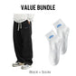 Herrenhose mit lockerer Passform, Kordelzug und Taschen