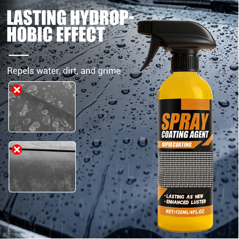 🚗 Autolack-Sprühbeschichtung – Schneller Schutz, Hydrophob & Glanz – Für Karosserie, Glas & Kunststoff!