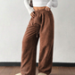 Lässige Cordhose mit lockerer Passform für Damen