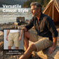 Herren Cargo-Shorts | Verstellbarer Kordelzug & Multi-Taschen | Leicht & Atmungsaktiv für Sommer