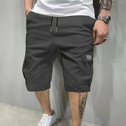 Herren Cargo-Shorts | Verstellbarer Kordelzug & Multi-Taschen | Leicht & Atmungsaktiv für Sommer