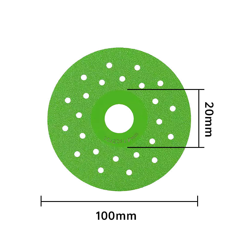 🎁 Mehr kaufen – mehr erhalten!🎉Diamant-Trennscheiben 100mm – Flachschleifend für Fliesen, Marmor, Keramik & Schiefer