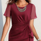 👗 60% RABATT! ✨ Einfarbiges elegantes Kleid – Schmeichelnde Passform, Vielseitiger Stil & Weicher Stoff 💃