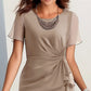 👗 60% RABATT! ✨ Einfarbiges elegantes Kleid – Schmeichelnde Passform, Vielseitiger Stil & Weicher Stoff 💃