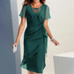 👗 60% RABATT! ✨ Einfarbiges elegantes Kleid – Schmeichelnde Passform, Vielseitiger Stil & Weicher Stoff 💃
