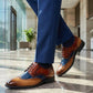 👞 Herren Britischer Stil Business-Schuhe – Spitz zulaufend, Flügelkappe, Größen EU39–EU48, bequem
