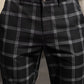 🔥50% RABATT! Herren Karohose: Schlanker Schnitt, knitterbeständiger Stoff – Business-Casual