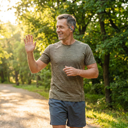 💎 Bluetooth-Knochenleitung-Ohrhörer – Nur 4,2 g, IPX5 & Bluetooth 6.0 für sicheren Halt beim Sport 🎧🏃‍♂️