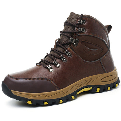 👷 Herren Hochschutz-Sicherheitsstiefel – Stahlkappe, Durchstichfest & Wasserdicht – Rutschfest, Atmungsaktiv & Für Bau & Industrie, EU41-46