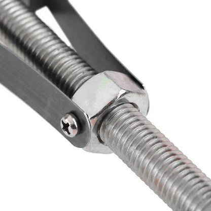 🔧 Verstellbarer Stahlband-Filterschlüssel – Für Ölfilter, Armaturen & Mehr – Robuster Stahl, Bis 120mm, Ideal für Kfz & DIY