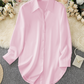 Damen Langarm-Shirt mit High-Low-Saum
