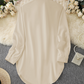 Damen Langarm-Shirt mit High-Low-Saum
