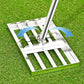 ⛳🌱 Edelstahl Rasenplanierer & Garten-Rechen – Präziser Nivellierer für Golf, Rasen & Sandflächen