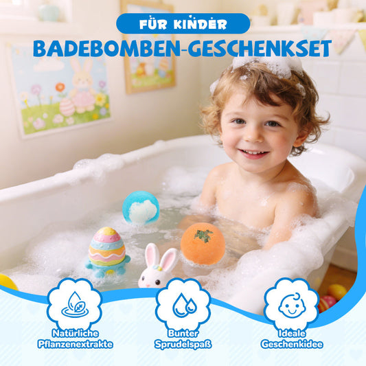 🛁 [12-teiliges Geschenkset mit Badekugeln für Kinder 💙] – 12 Tage lang jeden Tag eine neue Überraschung aus der Unterwasserwelt! 🐳 🎁