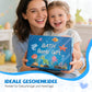 🛁 [12-teiliges Geschenkset mit Badekugeln für Kinder 💙] – 12 Tage lang jeden Tag eine neue Überraschung aus der Unterwasserwelt! 🐳 🎁