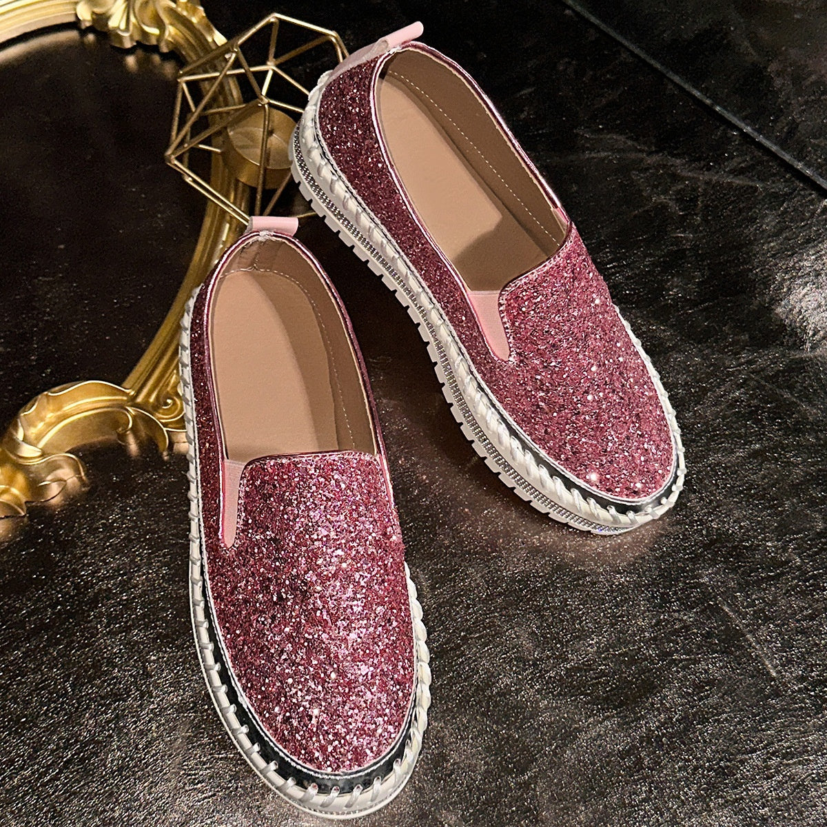 👟【Bequeme Freizeitslipper für Damen】 – Kein Bücken, kein Schnüren, einfach hineinschlüpfen und los geht’s! ✨💨