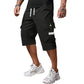 Lässige Herren-Workwear-Hose mit Kordelzug und 7/8-Schnitt
