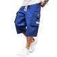 Lässige Herren-Workwear-Hose mit Kordelzug und 7/8-Schnitt