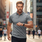 🔥 Nur in begrenzter Stückzahl, zeitlich begrenzt: 57 % Rabatt! 🎉 Schnell trocknendes Kurzarm-T-Shirt mit Reverskragen für Herren 💫