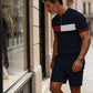 🔥Solange der Vorrat reicht 40 % Rabatt!🎉Herren-Hemd-und-Shorts-Set mit Viertelreißverschluss