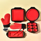 8-teiliges Backformen-Set aus Silikon