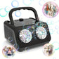 🫧💎 26 Löcher, 2000+ Blasen/Min & Magische Lichter für Partys
