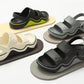 Sandalen mit dicker Sohle und atmungsaktivem Material