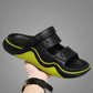 Sandalen mit dicker Sohle und atmungsaktivem Material