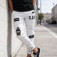 👖 50% RABATT! 🔥 Herren Jeans in Schwarz – Slim Fit mit Destroyed-Effekt, Moderner Streetstyle Für Einen Coolen Look 🖤