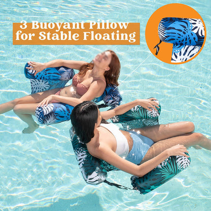 🏊 55% RABATT! 💺 Aufblasbarer Liegestuhl für Den Pool – Bequem, Stabil & Perfekt Zum Entspannen Auf Dem Wasser 🌊