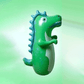 Aufblasbarer Dinosaurier-Stehauf-Boxspielzeug für Kinder
