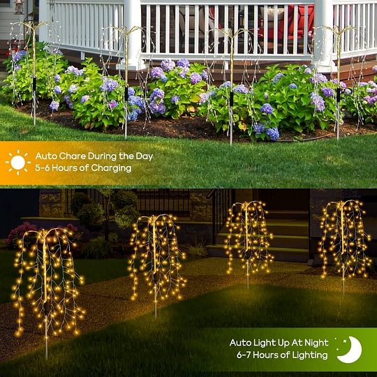 🎆 50% RABATT! ✨ Solar-Bodenlampe „Feuerwerk“ – Dekorativ, IP55 wasserdicht & 8-10h Licht für Garten und Terrasse ☀️