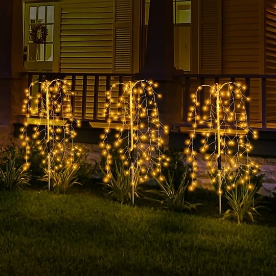 🎆 50% RABATT! ✨ Solar-Bodenlampe „Feuerwerk“ – Dekorativ, IP55 wasserdicht & 8-10h Licht für Garten und Terrasse ☀️