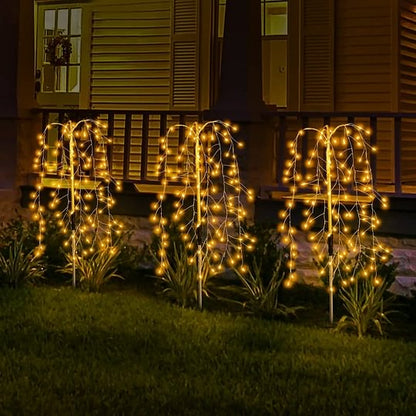 🎆 50% RABATT! ✨ Solar-Bodenlampe „Feuerwerk“ – Dekorativ, IP55 wasserdicht & 8-10h Licht für Garten und Terrasse ☀️