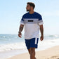 🕶️👕 Herren Freizeit-Set – Digitalprint, Kurzarm, Modern & Stylisch📦Kostenloser Versand🔥