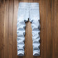 Herren Slim Straight Jeans mit Rissen